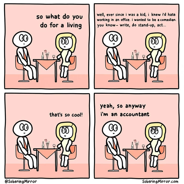 Guy Creates Comics Based On The Simple Observations Of Everyday Life (28 Pics)