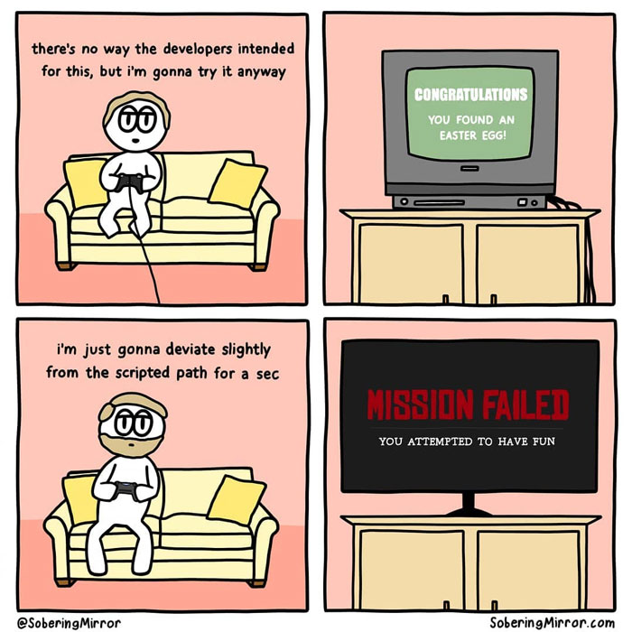 Guy Creates Comics Based On The Simple Observations Of Everyday Life (28 Pics)