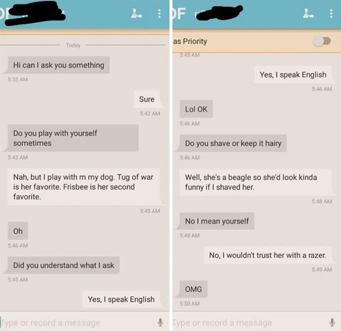 ‘Creepy PMs’: 30 Screenshots Of The Weirdest Private Messages People Have Ever Received, Shared On This Online Group ‘Creepy PMs’: 30 Screenshots Of The Weirdest Private Messages People Have Ever Received, Shared On This Online Group