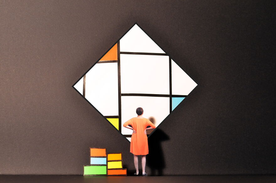 I Make Artistic Photos With A Tiny Cutout Of Myself And No Photoshop I Make Artistic Photos With A Tiny Cutout Of Myself And No Photoshop