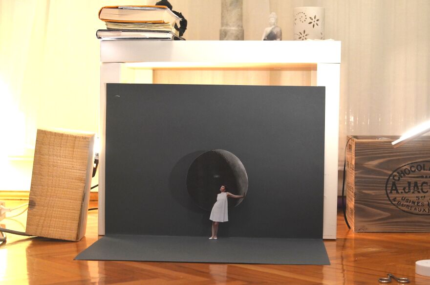 I Make Artistic Photos With A Tiny Cutout Of Myself And No Photoshop I Make Artistic Photos With A Tiny Cutout Of Myself And No Photoshop