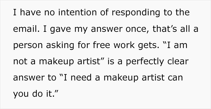 Woman Gets An Invite To A Wedding – Learns They Don’t Want Her To Be A Guest, Just Unpaid Staff Woman Gets An Invite To A Wedding – Learns They Don’t Want Her To Be A Guest, Just Unpaid Staff