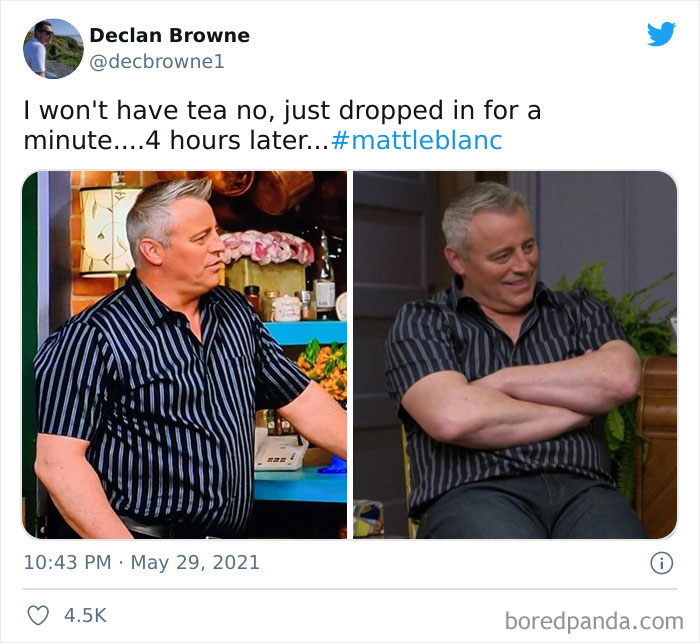 Matt LeBlanc Becomes A Meme After His Photo From The Friends Reunion Goes Viral (30 Pics) Matt LeBlanc Becomes A Meme After His Photo From The Friends Reunion Goes Viral (30 Pics)