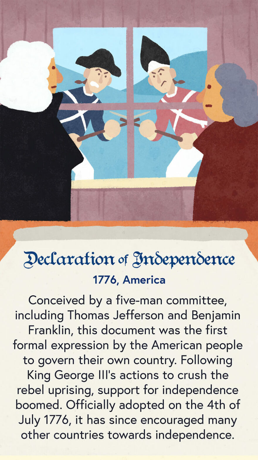 We Illustrated 6 Documents That Changed The World