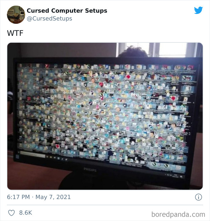 30 Times People Had Such Terrible Computer Setups, They Could Only Be Described As ‘Cursed’, As Shared By This Twitter Account 30 Times People Had Such Terrible Computer Setups, They Could Only Be Described As ‘Cursed’, As Shared By This Twitter Account