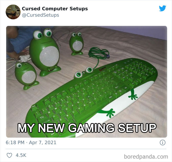 30 Times People Had Such Terrible Computer Setups, They Could Only Be Described As ‘Cursed’, As Shared By This Twitter Account 30 Times People Had Such Terrible Computer Setups, They Could Only Be Described As ‘Cursed’, As Shared By This Twitter Account