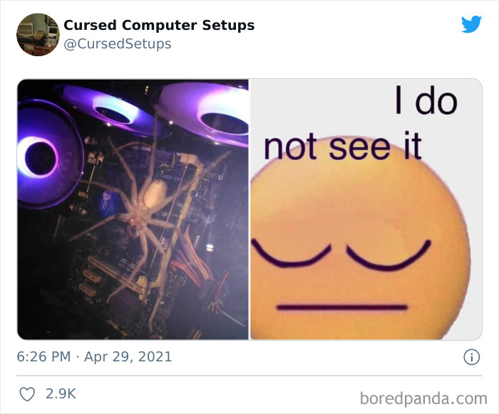 30 Times People Had Such Terrible Computer Setups, They Could Only Be Described As ‘Cursed’, As Shared By This Twitter Account 30 Times People Had Such Terrible Computer Setups, They Could Only Be Described As ‘Cursed’, As Shared By This Twitter Account