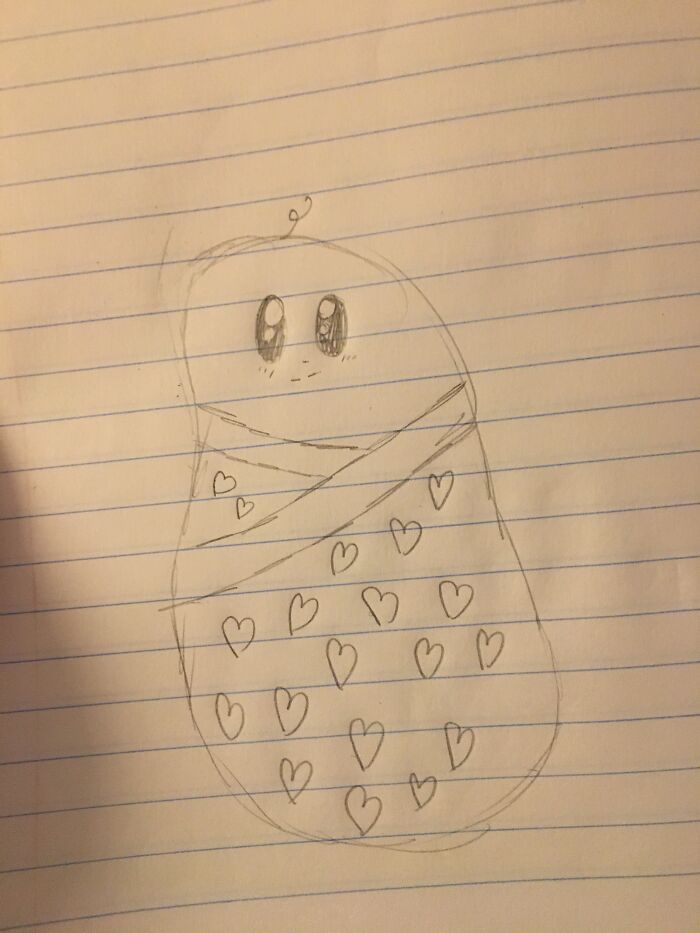 Hey Pandas, Draw A Cute Potato And Post It Here (Closed)