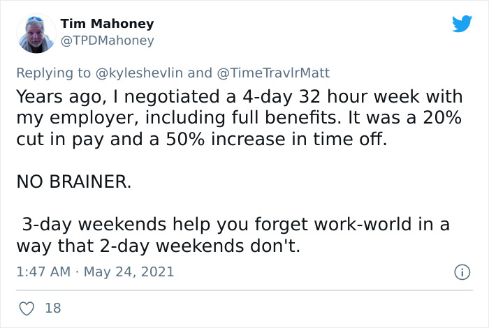Thousands Are Agreeing With This Guy Saying We Deserve To Have A 3-Day Weekend Thousands Are Agreeing With This Guy Saying We Deserve To Have A 3-Day Weekend