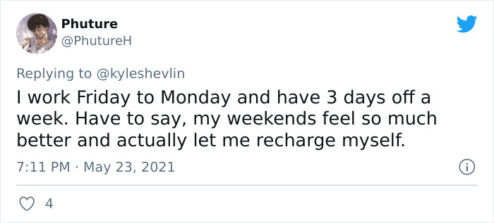 Thousands Are Agreeing With This Guy Saying We Deserve To Have A 3-Day Weekend Thousands Are Agreeing With This Guy Saying We Deserve To Have A 3-Day Weekend