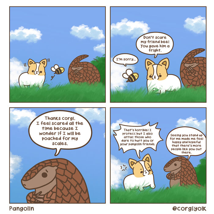 My 30 Wholesome Comics Featuring A Corgi And His Adventures With Other Animal Friends My 30 Wholesome Comics Featuring A Corgi And His Adventures With Other Animal Friends