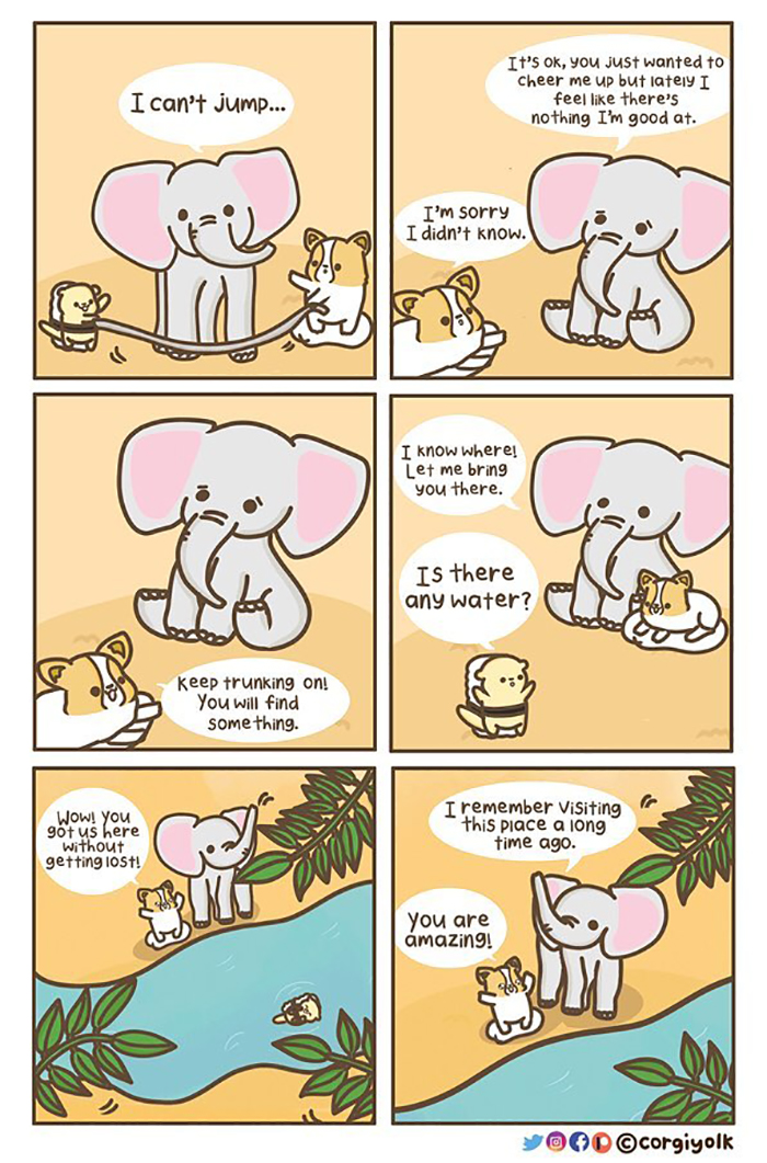 My 30 Wholesome Comics Featuring A Corgi And His Adventures With Other Animal Friends My 30 Wholesome Comics Featuring A Corgi And His Adventures With Other Animal Friends