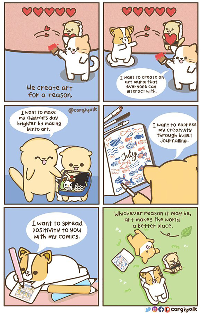 My 30 Wholesome Comics Featuring A Corgi And His Adventures With Other Animal Friends My 30 Wholesome Comics Featuring A Corgi And His Adventures With Other Animal Friends