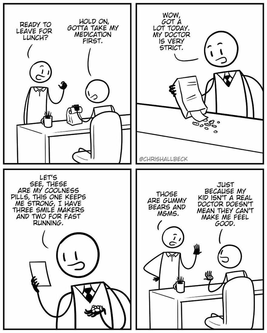 Here Are 30 New Funny Comics By Chris Hallbeck