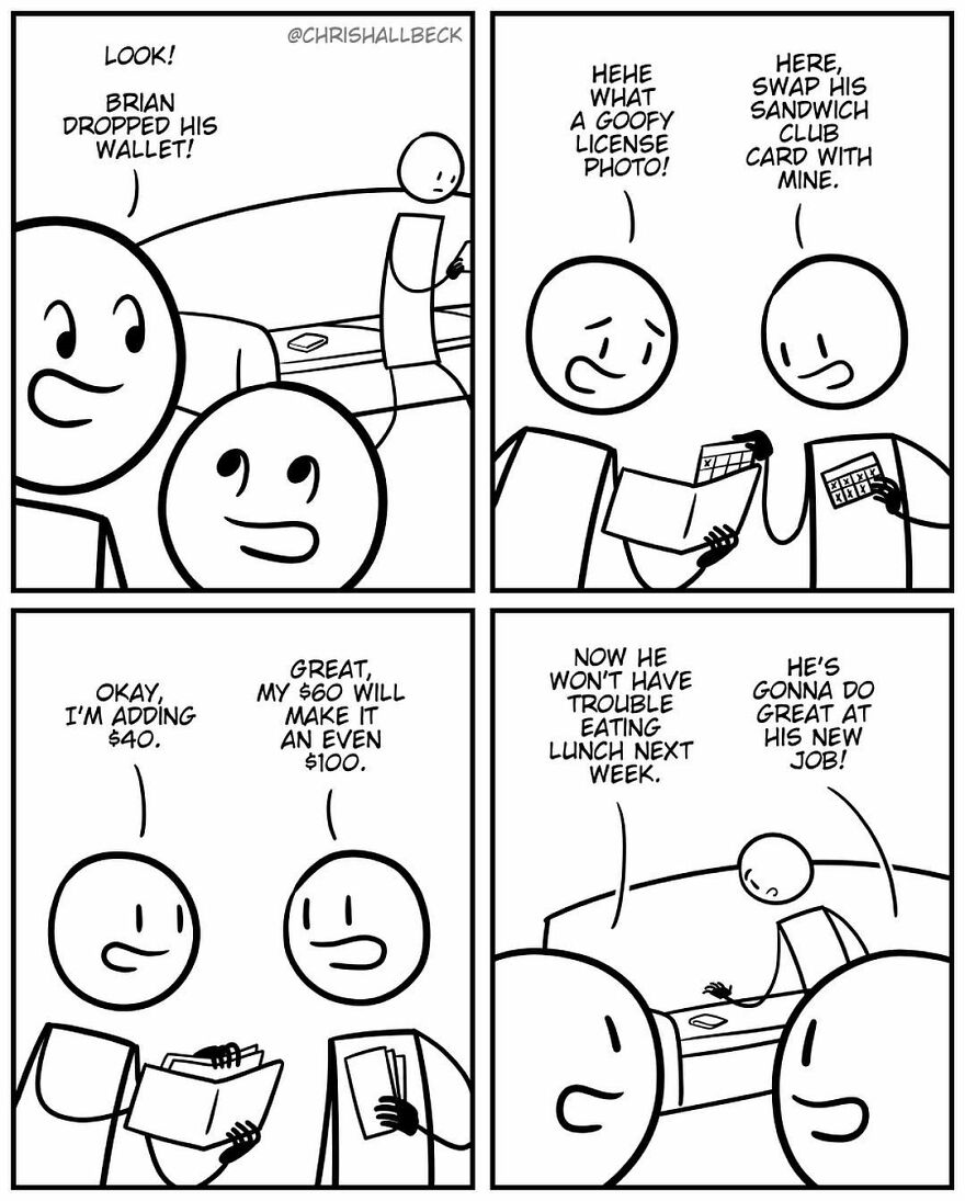 Here Are 30 New Funny Comics By Chris Hallbeck