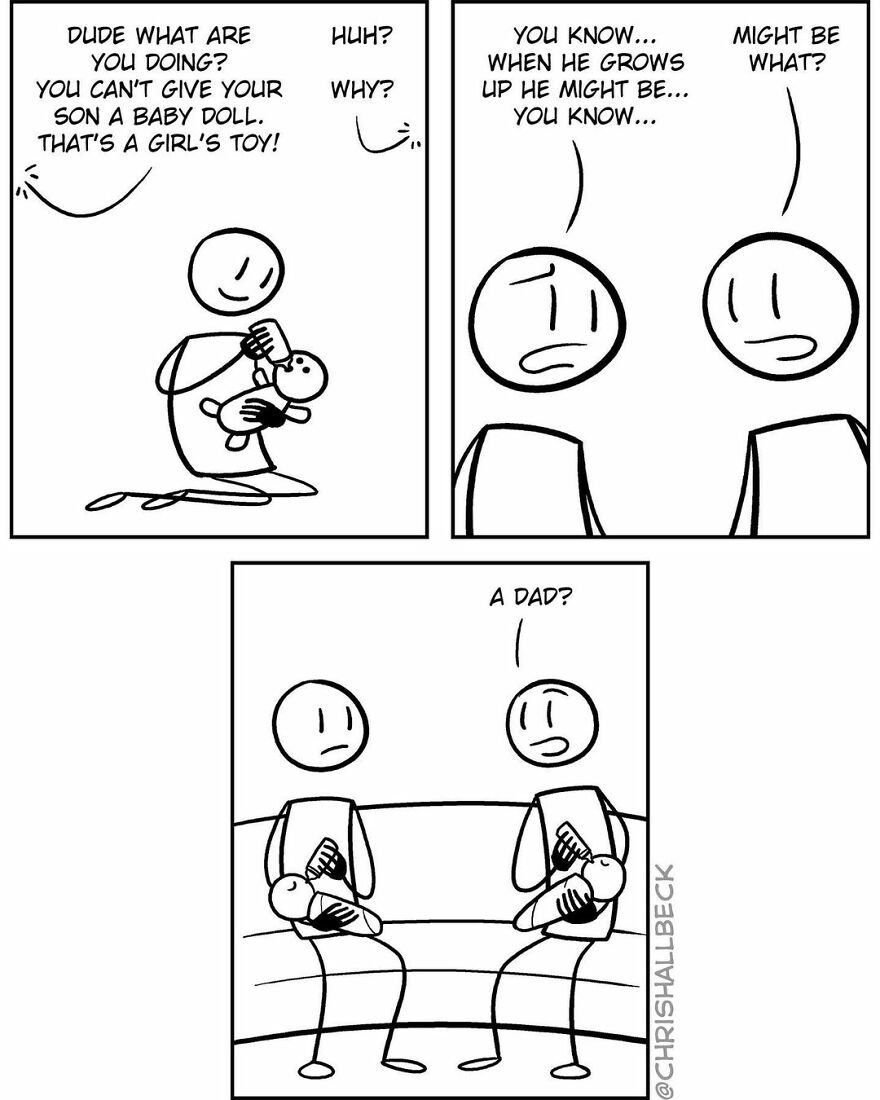 Here Are 30 New Funny Comics By Chris Hallbeck