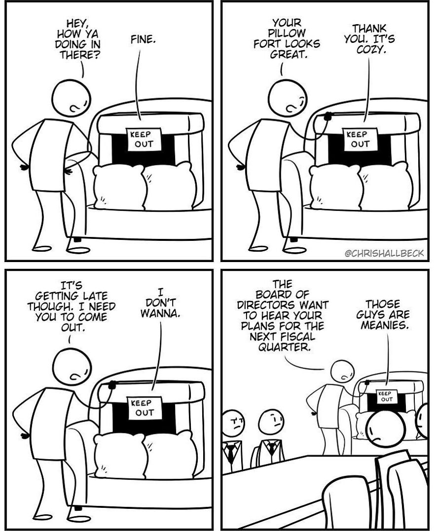 Here Are 30 New Funny Comics By Chris Hallbeck