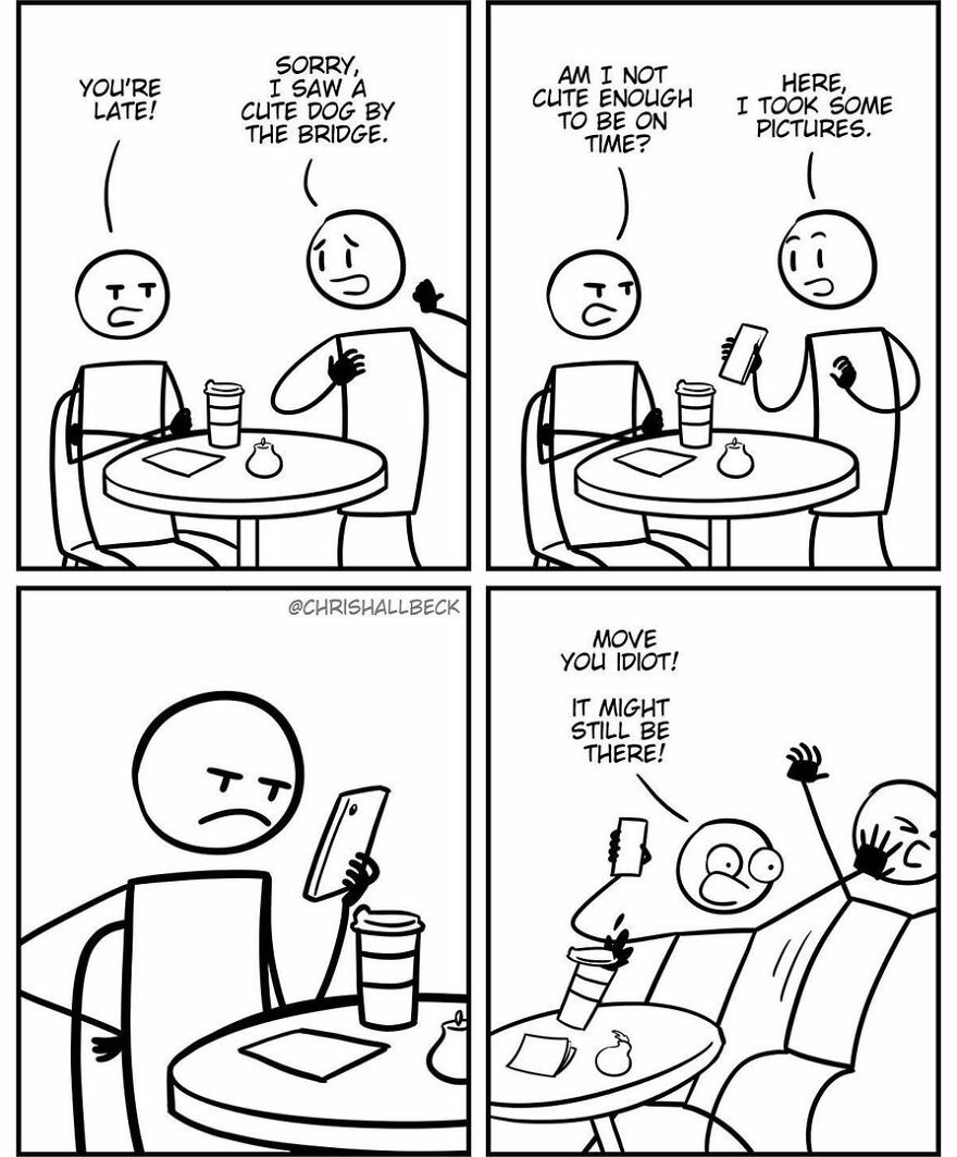 Here Are 30 New Funny Comics By Chris Hallbeck