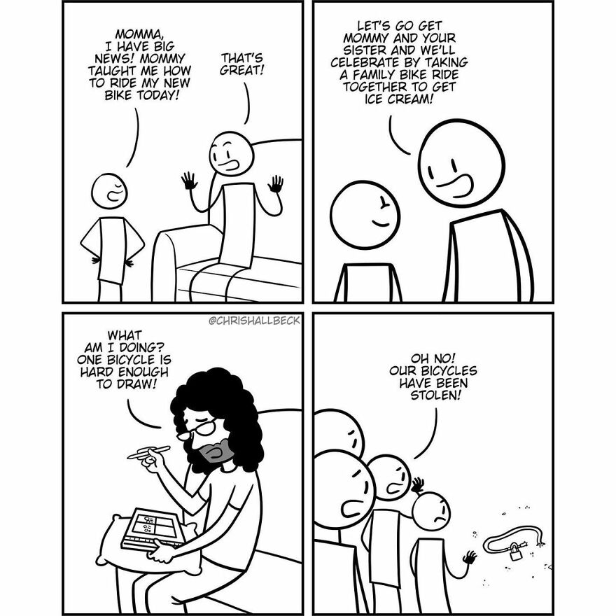 Here Are 30 New Funny Comics By Chris Hallbeck