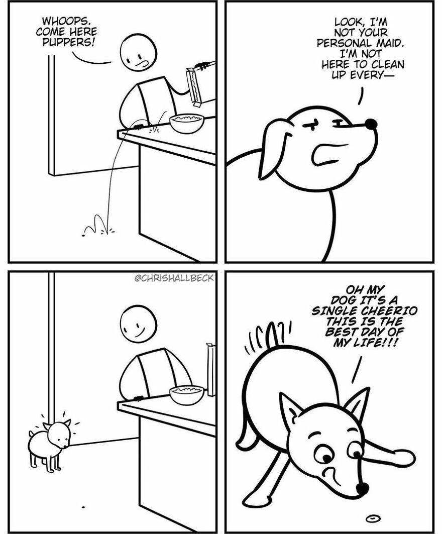 Here Are 30 New Funny Comics By Chris Hallbeck