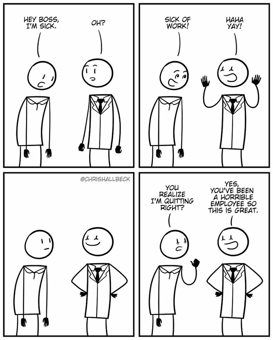 Here Are 30 New Funny Comics By Chris Hallbeck