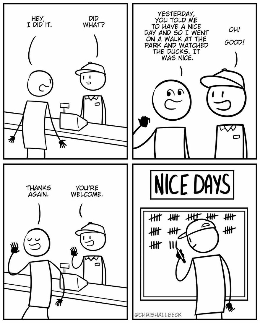 Here Are 30 New Funny Comics By Chris Hallbeck