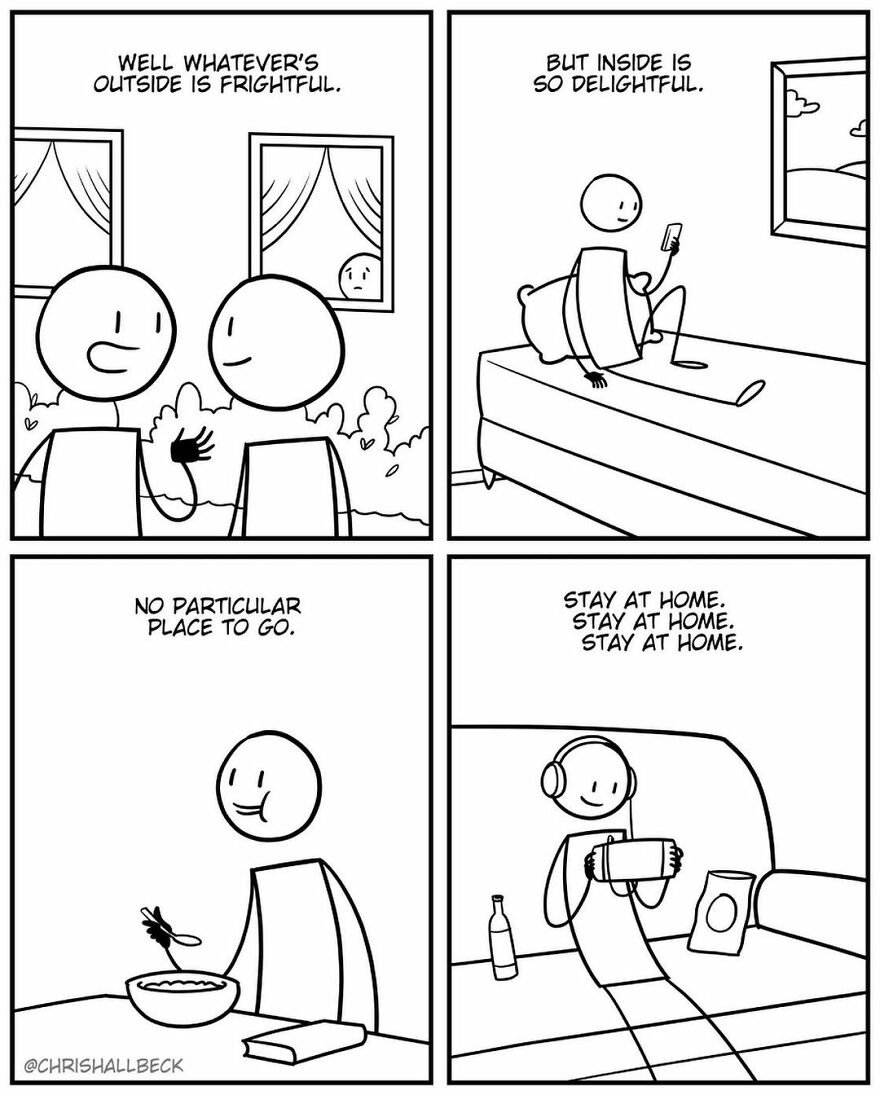 Here Are 30 New Funny Comics By Chris Hallbeck