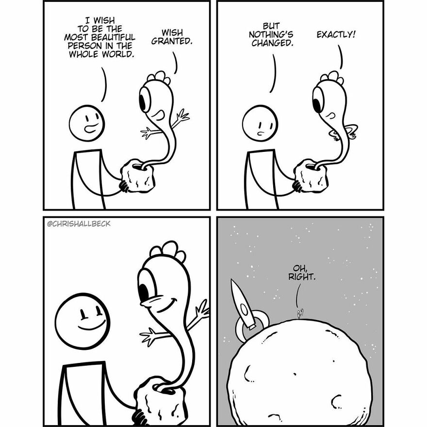 Here Are 30 New Funny Comics By Chris Hallbeck