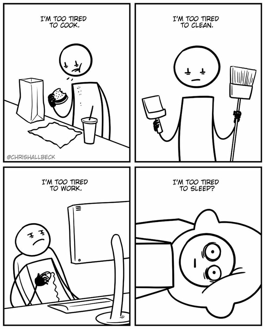 Here Are 30 New Funny Comics By Chris Hallbeck