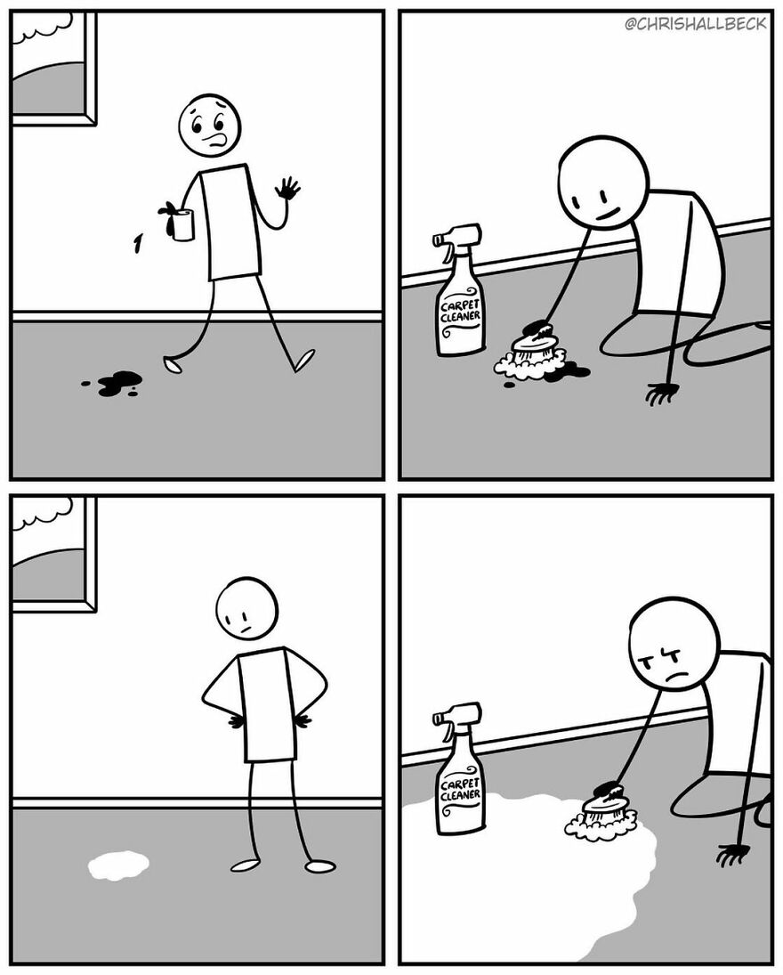 Here Are 30 New Funny Comics By Chris Hallbeck