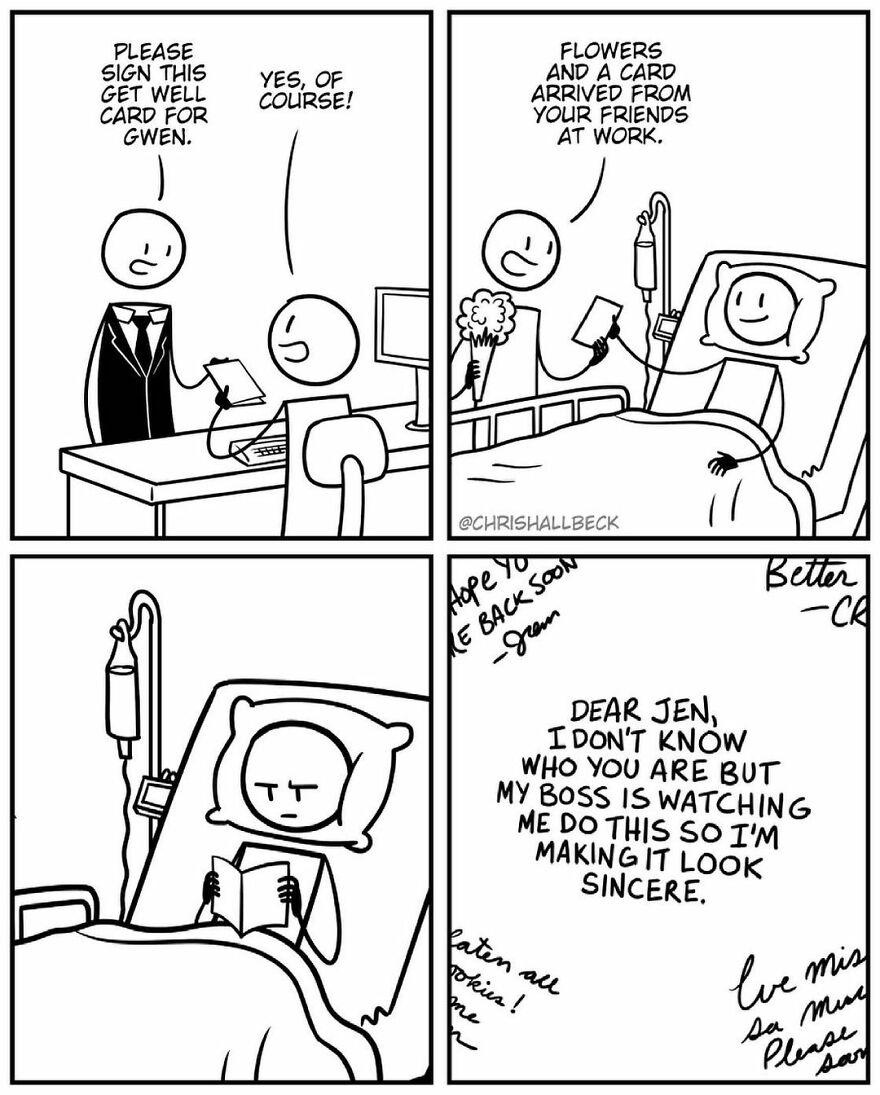 Here Are 30 New Funny Comics By Chris Hallbeck