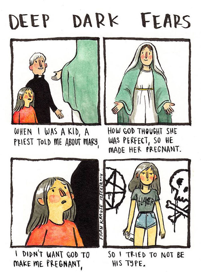 This Artist Illustrates People&#8217;s Deep Dark Fears And Some Of Them Are Unsettling (30 Pics)