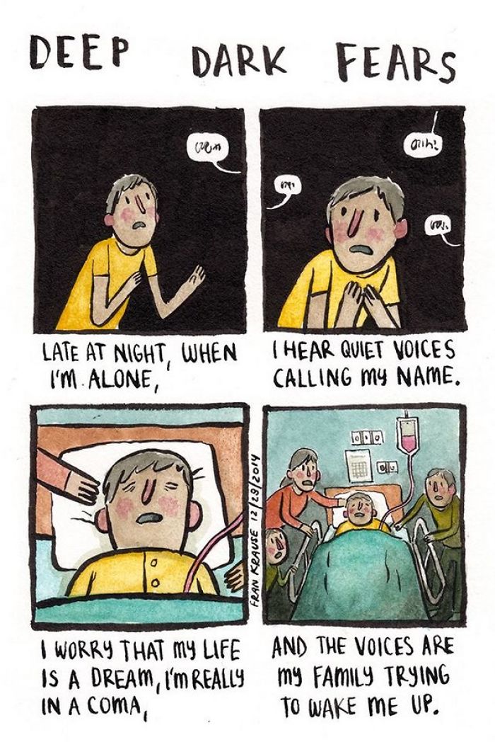 This Artist Illustrates People&#8217;s Deep Dark Fears And Some Of Them Are Unsettling (30 Pics)