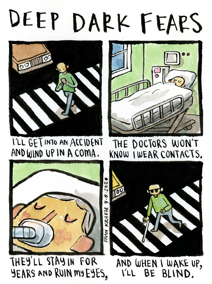 This Artist Illustrates People&#8217;s Deep Dark Fears And Some Of Them Are Unsettling (30 Pics)