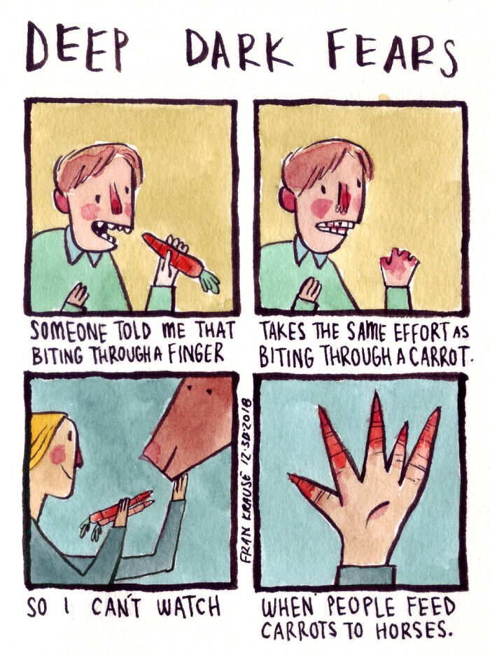 This Artist Illustrates People&#8217;s Deep Dark Fears And Some Of Them Are Unsettling (30 Pics)