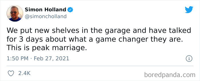 40 Spot-On Tweets About Marriage That Sum Up What It’s All About (New Pics) 40 Spot-On Tweets About Marriage That Sum Up What It’s All About (New Pics)