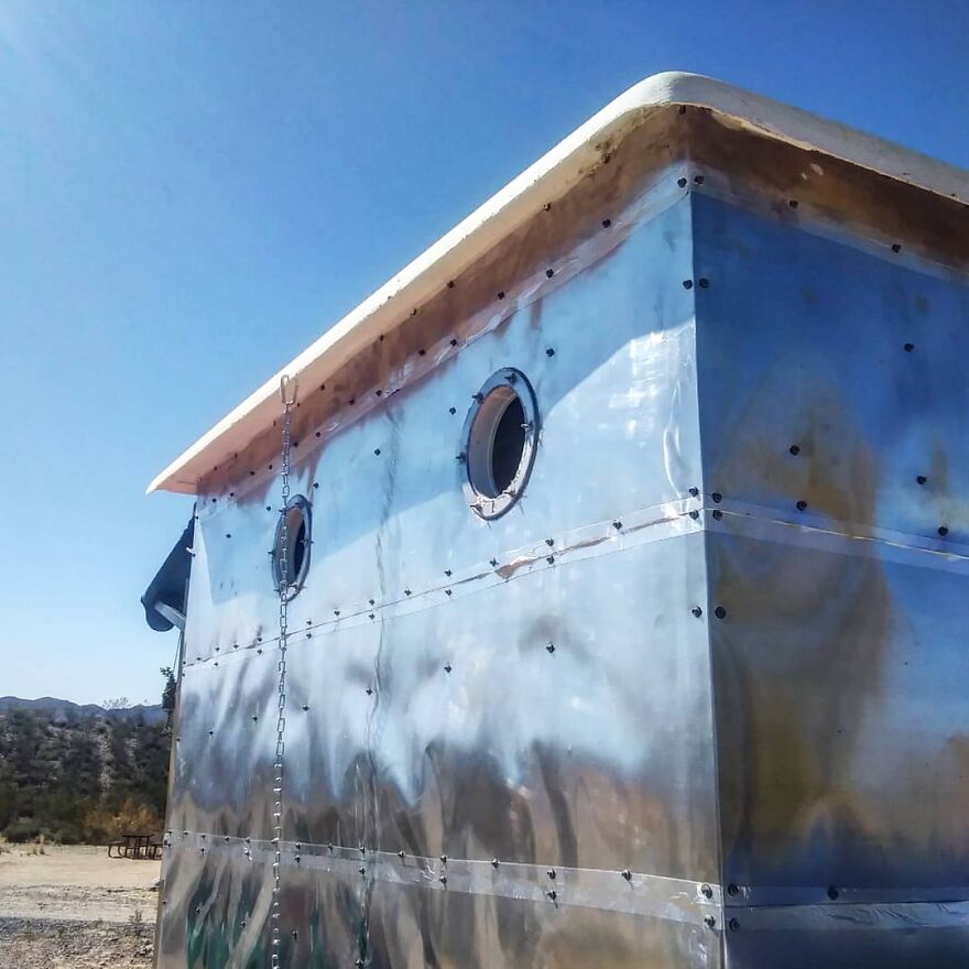 We Built Our Own Camper From Scratch Out In The Desert We Built Our Own Camper From Scratch Out In The Desert