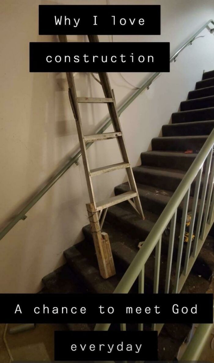30 Of The Worst Work Safety Examples Ever, As Shared In An Online Group Dedicated To Them (New Pics)