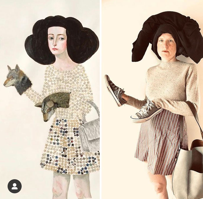 I Used My Time In Lockdown To Recreate Contemporary Artwork At Home, Here Are 10 Of Them I Used My Time In Lockdown To Recreate Contemporary Artwork At Home, Here Are 10 Of Them