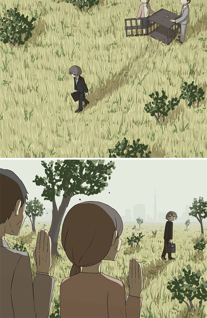 40 Powerful Illustrations By Japanese Artist That Will Make You Think (New Pics) 40 Powerful Illustrations By Japanese Artist That Will Make You Think (New Pics)