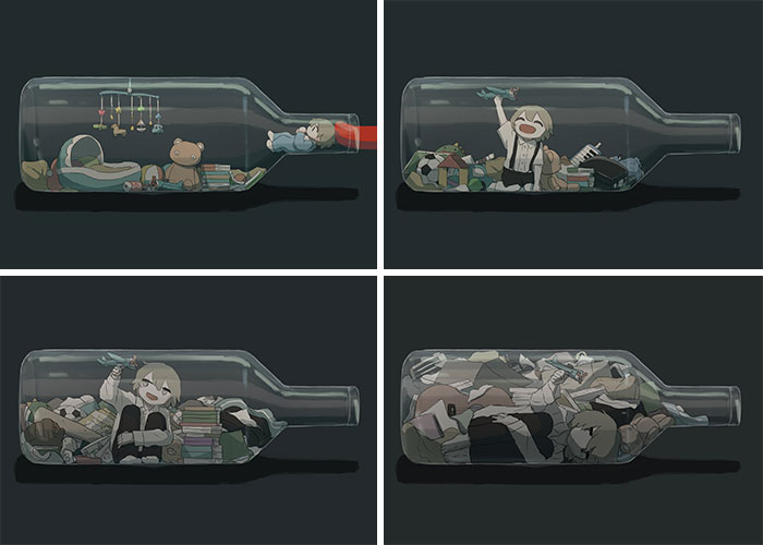 40 Powerful Illustrations By Japanese Artist That Will Make You Think (New Pics) 40 Powerful Illustrations By Japanese Artist That Will Make You Think (New Pics)