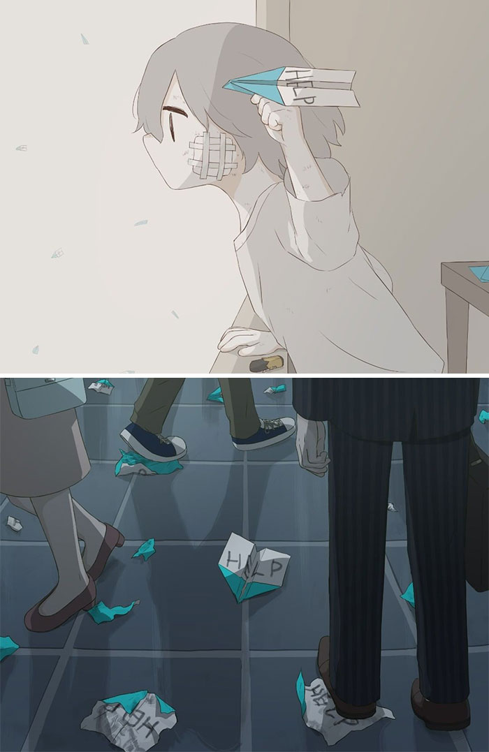 40 Powerful Illustrations By Japanese Artist That Will Make You Think (New Pics) 40 Powerful Illustrations By Japanese Artist That Will Make You Think (New Pics)