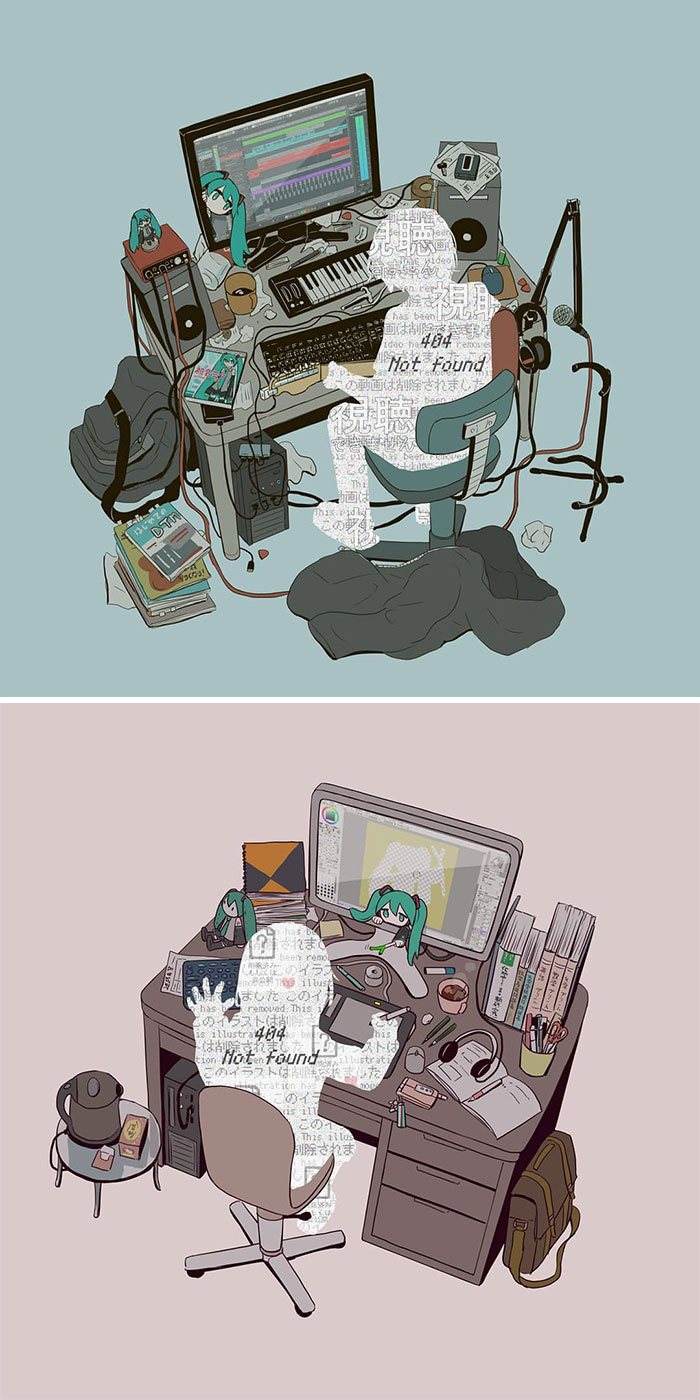 40 Powerful Illustrations By Japanese Artist That Will Make You Think (New Pics) 40 Powerful Illustrations By Japanese Artist That Will Make You Think (New Pics)