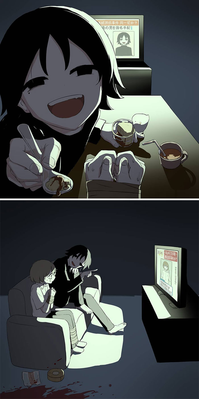 40 Powerful Illustrations By Japanese Artist That Will Make You Think (New Pics) 40 Powerful Illustrations By Japanese Artist That Will Make You Think (New Pics)