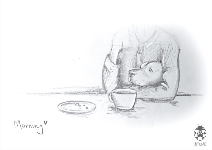I Love Sketching Moments Of Life As A Dog Owner I Love Sketching Moments Of Life As A Dog Owner