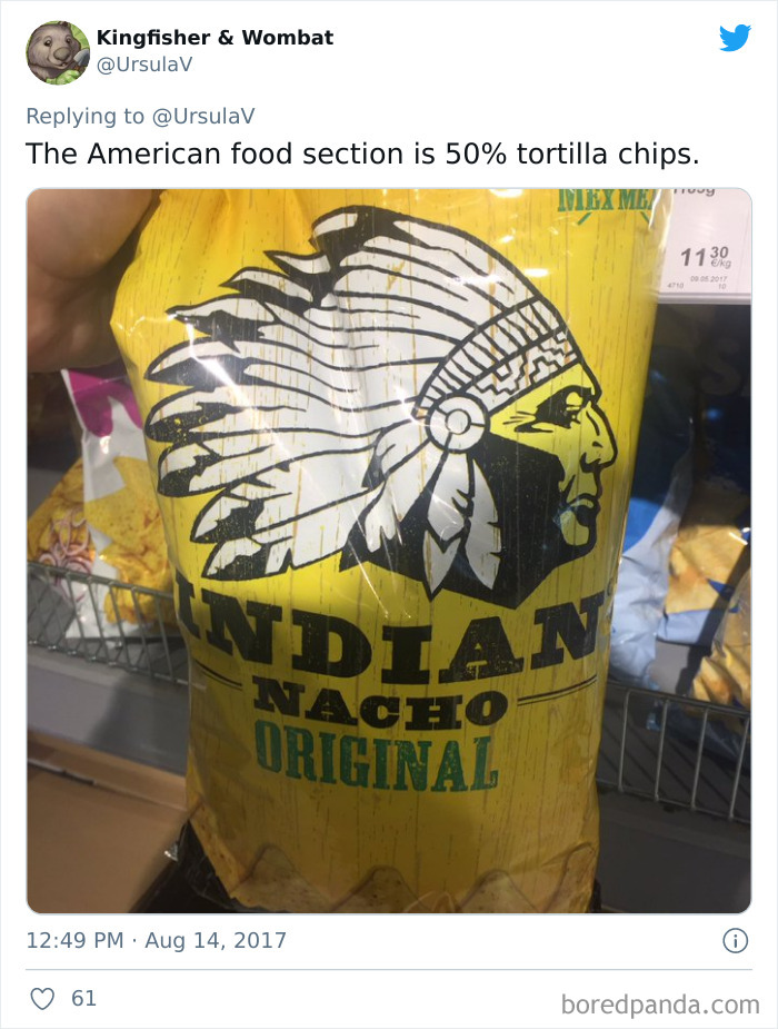 What The “American Food” Section Looks Like In Different Countries What The “American Food” Section Looks Like In Different Countries