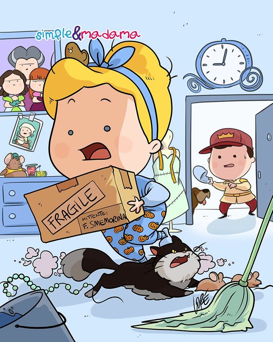 Artists Show How Rapunzel, Ariel And Other Disney Princesses Spent Their Time In Quarantine (15 Pics) Artists Show How Rapunzel, Ariel And Other Disney Princesses Spent Their Time In Quarantine (15 Pics)