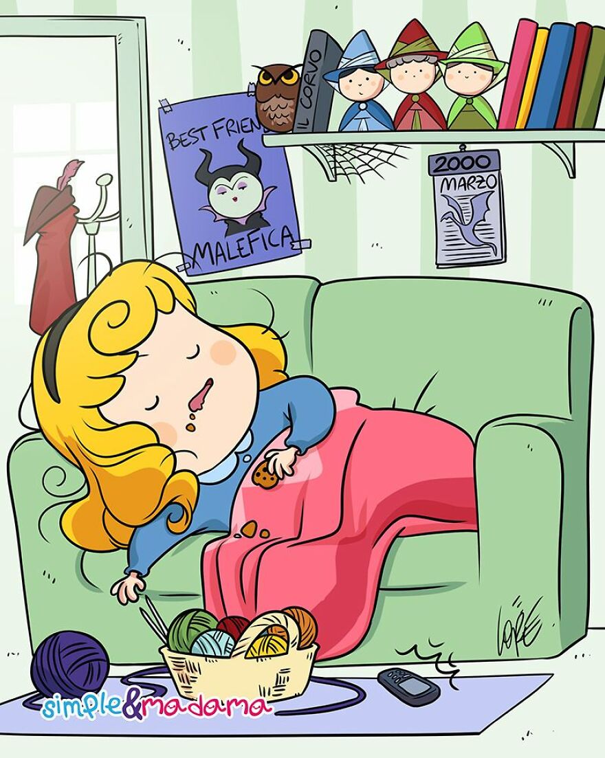 Artists Show How Rapunzel, Ariel And Other Disney Princesses Spent Their Time In Quarantine (15 Pics) Artists Show How Rapunzel, Ariel And Other Disney Princesses Spent Their Time In Quarantine (15 Pics)