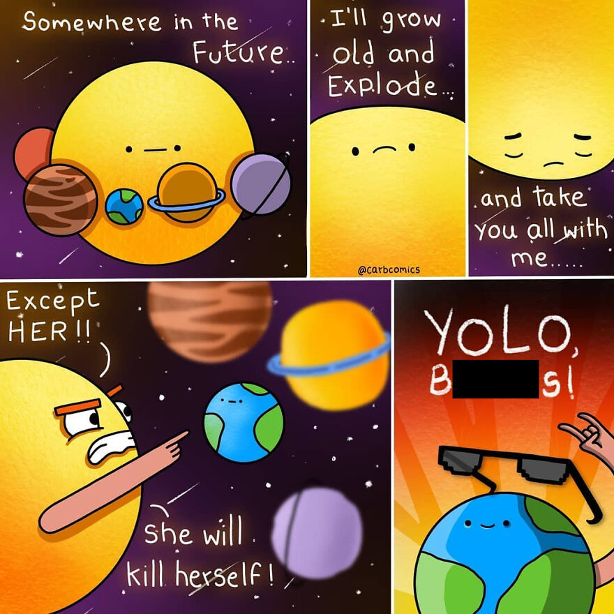 30 Funny Comics About Everyday Situations And Silly Puns By CarbComics 30 Funny Comics About Everyday Situations And Silly Puns By CarbComics