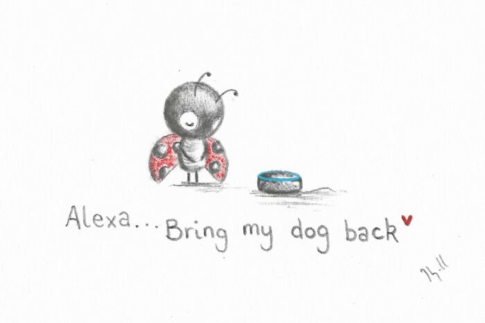 I Made 25 Drawings Of A Ladybug And A Dog And They Share Motivational Quotes About Life I Made 25 Drawings Of A Ladybug And A Dog And They Share Motivational Quotes About Life